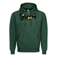 Sports Green groom Zipper Hoodie - MaliasSmallBusiness