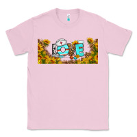 Bubblegum Pink western love nurse sunflower libbey cu Classic Tee - BundleAndBundleShop