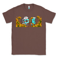 Chestnut western love nurse sunflower libbey cu Classic Tee - BundleAndBundleShop