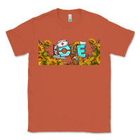 Copper western love nurse sunflower libbey cu Classic Tee - BundleAndBundleShop