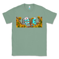Sage western love nurse sunflower libbey cu Classic Tee - BundleAndBundleShop
