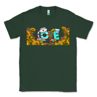 Sports Green western love nurse sunflower libbey cu Classic Tee - BundleAndBundleShop