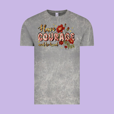Have Courage And Be Kind Vintage Tee Designed By Jahusdesignshop