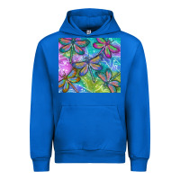 Cobalt dragonflies Urban Hoodie - TumblerDesignByShophia