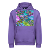 Tulip dragonflies Urban Hoodie - TumblerDesignByShophia