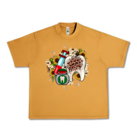 Peanut Butter Christmas dental sunflower Urban Heavy Tee - JahusDesignShop