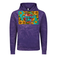 Cloud Purple teacher life skinny metal can holder Vintage Hoodie - HRA Design Shop