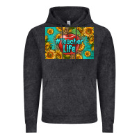 Teacher Life Skinny Metal Can Holder Vintage Hoodie | Teevron