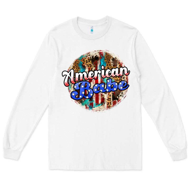 American Babe Long Sleeve Tee by JahusDesignShop | Teevron