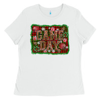 White game day christmas Ladies Tee - AdoDesignShop