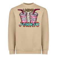 Mushroom loaded tea junkie Heavyweight Sweatshirt - CowhideDigitalArt