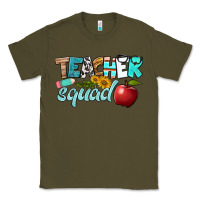 Army Green teacher squad Classic Tee - BundleAndBundleShop