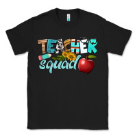 Black teacher squad Classic Tee - BundleAndBundleShop