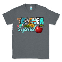 Charcoal Heather teacher squad Classic Tee - BundleAndBundleShop