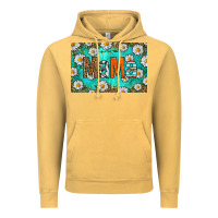 Vintage Mustard western daisy mama skinny metal can holder Vintage Hoodie - HRA Design Shop