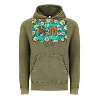 Vintage Olive western daisy mama skinny metal can holder Vintage Hoodie - HRA Design Shop