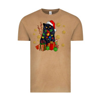 Vintage Camel black cat meowy christmas Vintage Tee - AdoDesignShop