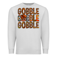 Dove Grey western gobble with turkey bbs Premium Sweatshirt - BundleAndBundleShop