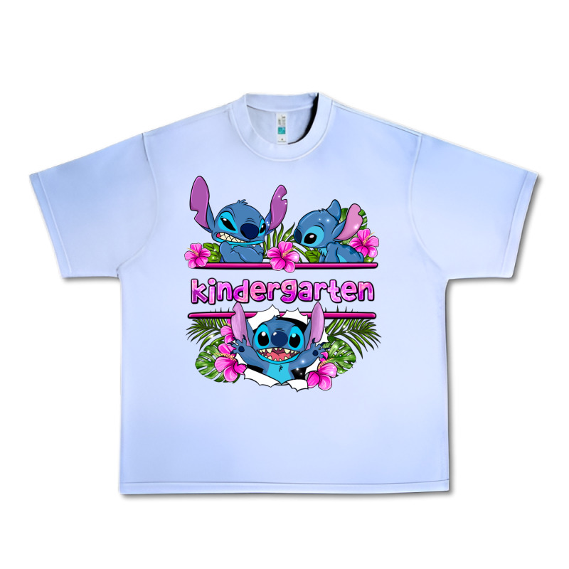Preview Flower Stitch Kindergarten Urban Heavy Tee by AdoDesignShop | Teevron