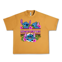 Peanut Butter preview flower stitch kindergarten Urban Heavy Tee - AdoDesignShop