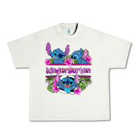 Pistachio preview flower stitch kindergarten Urban Heavy Tee - AdoDesignShop