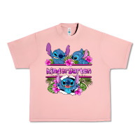 Salmon preview flower stitch kindergarten Urban Heavy Tee - AdoDesignShop