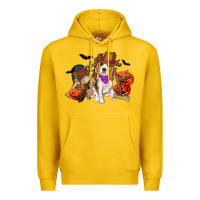 Lemon Halloween beagle dog Premium Hoodie - RanaPortraitStore