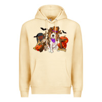 Pina Colada Halloween beagle dog Premium Hoodie - RanaPortraitStore