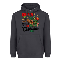 Smoke rockin around the christmas tree Heavyweight Hoodie - MaliasSmallBusiness