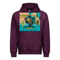 Mauve Wine wıshın i was fıshın Urban Hoodie - TumblerDesignByShophia