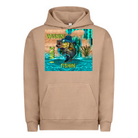 Pigment Burro wıshın i was fıshın Urban Hoodie - TumblerDesignByShophia
