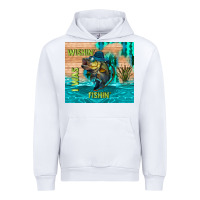 White wıshın i was fıshın Urban Hoodie - TumblerDesignByShophia