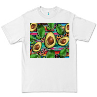 White avacado Premium Tee - BarkalooDesign