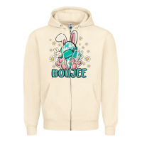 Sandshell boujee  easter  egg Zipper Hoodie - MaliasSmallBusiness