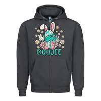 Smoke boujee  easter  egg Zipper Hoodie - MaliasSmallBusiness