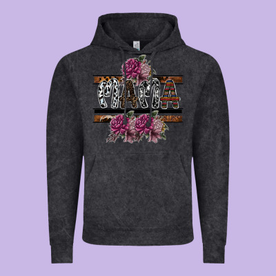 Mama Vintage Hoodie Designed By Sublimationcraftshop