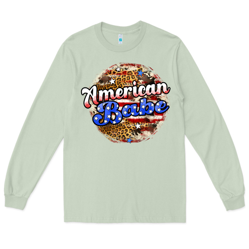 American Babe Long Sleeve Tee by JahusDesignShop | Teevron