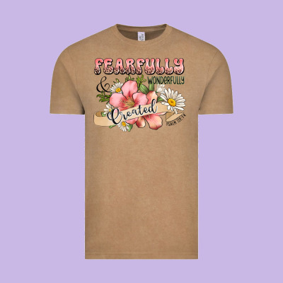 Fearfully And Wonderfully Created Vintage Tee Designed By Jahusdesignshop