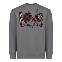 Storm love firefighter Heavyweight Sweatshirt - CowhideDigitalArt