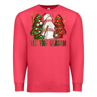 Cardinal tis' the season baseball christmas cakes bbs Premium Sweatshirt - BundleAndBundleShop