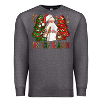Tis' The Season Baseball Christmas Cakes Bbs Premium Sweatshirt | Teevron