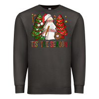 Smoke tis' the season baseball christmas cakes bbs Premium Sweatshirt - BundleAndBundleShop