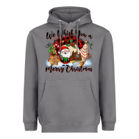 Storm We whisk you a Merry Christmas Heavyweight Hoodie - NancyCooperArtShop