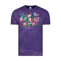 Cloud Purple oncology nurse Vintage Tee - AdoDesignShop