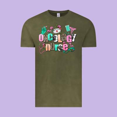 Oncology Nurse Vintage Tee Designed By Adodesignshop
