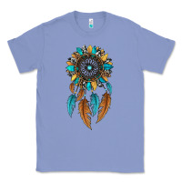 Colony Blue dreamer catcher sunflower Classic Tee - JahusDesignShop