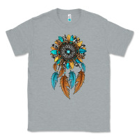 Heather Grey dreamer catcher sunflower Classic Tee - JahusDesignShop