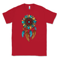 Red dreamer catcher sunflower Classic Tee - JahusDesignShop