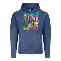 Vintage Denim Small Town Easter Day Vintage Hoodie - Neo Western
