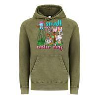 Vintage Olive Small Town Easter Day Vintage Hoodie - Neo Western